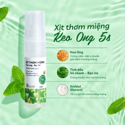 Thumbnail Xịt Thơm Miệng Vị Bạc Hà Cho Hơi Thở Thơm Mát Cỏ Mềm 10ml 2