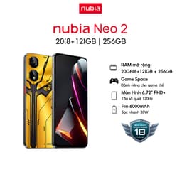Thumbnail Điện thoại Gaming Nubia Neo 2 |20(8+12)GB/256GB | 6.72'' 120Hz| Trigger Kép| Sạc nhanh 33W 2