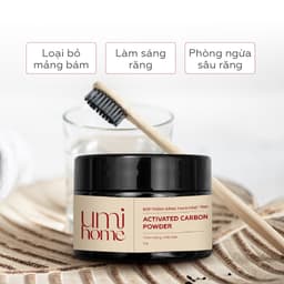 Thumbnail Than hoạt tính trắng răng UMIHOME (30g) - Răng trắng với than hoạt tính bột than tre đánh trắng răng 4