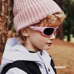 Thumbnail Kính Mát Cho Bé Từ 4-12 Tuổi AORON Gọng Dẻo Chống Tia Cực Tím Đi Biển Đi Chơi Chống Nắng Bảo Vệ Mắt Bé Trai Bé Gái AK165 3