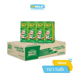 Thumbnail Sữa ca cao mầm lúa mạch đen VPMilk Nutrimalt 180ml (thùng 48 hộp) 4