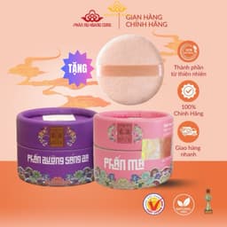 Thumbnail Combo Phấn Dưỡng Sáng Da và Phấn Má Hồng Phấn Nụ Hoàng Cung 25g 1