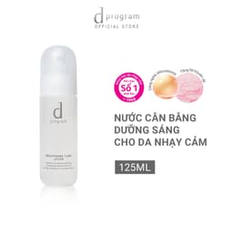 Thumbnail Nước cân bằng dưỡng trắng cho da nhạy cảm Dprogram Microbiome Brightening Clear Lotion 125ml 2
