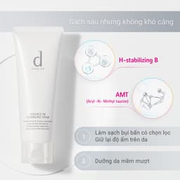 Thumbnail Bộ 2 Sữa rửa mặt tạo bọt dưỡng da Essence Cleansing Foam d program 120gx2 4