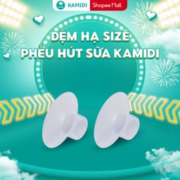 Thumbnail Hạ Size Phễu Hút Sữa Kamidi Max Chất Liệu Silicon Mềm Mại Size 19, 21 Hút Sữa Hiệu Quả Êm Ái 2