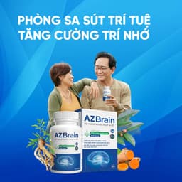 Thumbnail Viên uống bổ não AZBrain GrowGreenAz Tăng Cường Trí Nhớ, Giảm Đau Đầu, Lưu Thông Máu Não 3