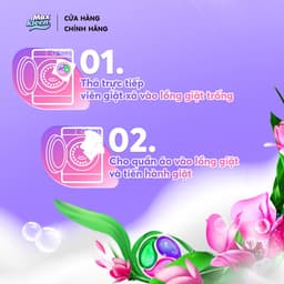 Thumbnail Combo 4 Túi Viên Giặt Xả MaxKleen Hương Nước Hoa Huyền Diệu (34 viên/túi) 4
