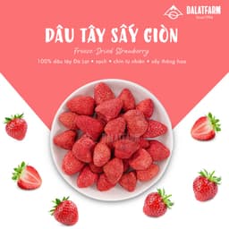Thumbnail Dâu Tây Sấy Giòn - Túi 80g 2