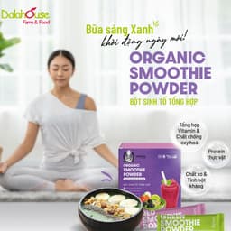 Thumbnail Bột sinh tố 13 loại rau củ tổng hợp Dalahouse Organic Smoothie Powder 1