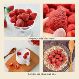 Thumbnail Dâu Tây Sấy Giòn - Hộp 100g 2