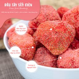 Thumbnail Dâu Tây Sấy Giòn - Hộp 100g 1