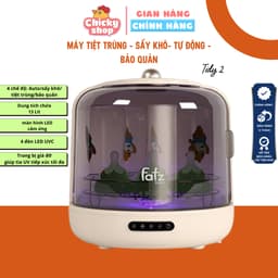 Thumbnail Máy úp bình sữa, tiệt trùng UVC, sấy khô và bảo quản Tidy 2 dung tích 13L FATZBABY FB4613ZH 4 chế độ riêng biệt 1