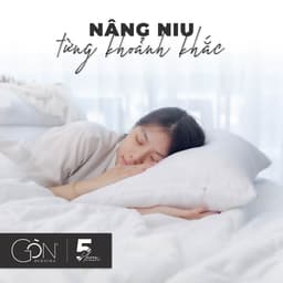 Thumbnail Ruột Gối Nằm Em Bé Gòn Bedding Gòn Lông Vũ 40x60 cm | 35x50 cm Chuẩn Khách Sạn 4-5* 1