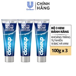 Thumbnail Combo 6 Kem đánh răng Closeup White Now - Trắng Bật Tông 3X TỨC THÌ với Công nghệ Ánh Sáng Xanh 100g 2