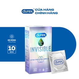 Thumbnail Bao cao su Durex Extra Thin Extra Lubricated 10 bao 2