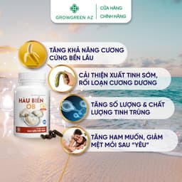 Thumbnail Tinh Chất Hàu Biển OB Tăng Cường Sinh Lý Nam, Hỗ Trợ Sức Khỏe Nam Giới ( Hộp 30v) Grow green az 3