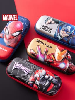 Thumbnail Hộp bút cho bé trai 1989KIDS SHOP đi học tiểu học hình in Mavel 3D nổi đáng yêu chống thấm nước 1