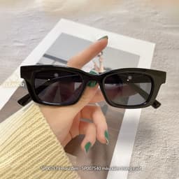 Thumbnail Kính râm nam nữ Eleanor Accessories dáng chữ nhật phụ kiện trang sức thời trang kính mát 7539 3