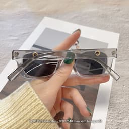Thumbnail Kính râm nam nữ Eleanor Accessories dáng chữ nhật phụ kiện trang sức thời trang kính mát 7539 1