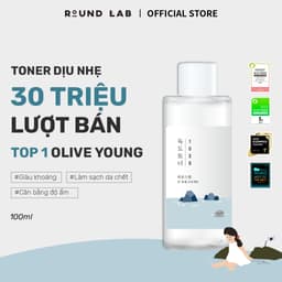 Thumbnail Combo Round Lab Sữa rửa mặt 1025 Dokdo Cleanser 150ml & Nước hoa hồng 1025 Dokdo Toner 100ml 1