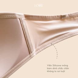 Thumbnail Áo Quây Cup Ngang Viền Silicon Chống Tụt Loire BRQ02 4