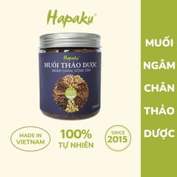 Thumbnail Muối Ngâm Chân Thảo Dược Hapaku 260g - Giảm Đau Mỏi, Giúp Thư Giãn, Ngủ Ngon 1