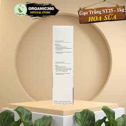 Thumbnail Gạo Trắng ST25 Hữu Cơ HOA SỮA Loại 1 Dẻo Thơm Ngon Organic White Rice 1kg 1