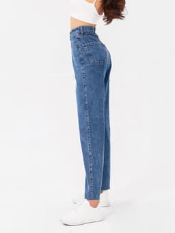 Thumbnail Quần jean nữ ống rộng lưng cao Aaa Jeans 2