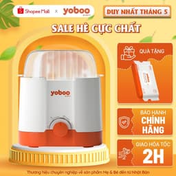 Thumbnail Máy hâm sữa tiệt trùng, rả đông, giữ ấm Yoboo YB-0041 thiết kế 2 ngăn 3in1 làm nóng thức ăn - Hàng Chính Hãng 1