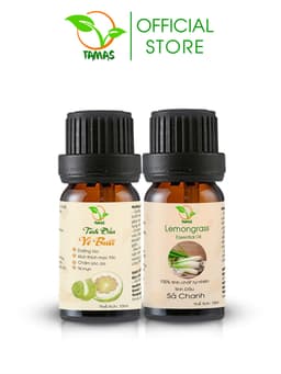 Thumbnail COMBO 2 chai tinh dầu thiên nhiên nguyên chất 10ml- TAMAS, tinh dầu thơm phòng, thơm xe, thư giãn, xua đuổi côn trùng,.. 3