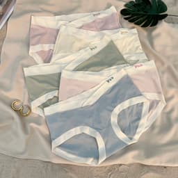 Thumbnail Quần lót bầu cạp chéo L'amme mỏng nhẹ, thoáng mát,co giãn 4 chiều, đáy kháng khuẩn, set 5 quần lót thun lạnh L'amme 1