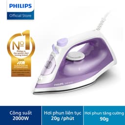 Thumbnail BÀN ỦI HƠI NƯỚC Philips DST1040/30 | 2000W | mặt đế chống dính - Hàng Chính Hãng 1