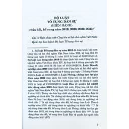 Thumbnail Sách Bộ Luật Tố Tụng Dân Sự (Hiện Hành) (Sửa Đổi, Bổ Sung Năm 2019, 2020, 2022, 2023) 4