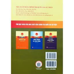 Thumbnail Sách Bộ Luật Tố Tụng Dân Sự (Hiện Hành) (Sửa Đổi, Bổ Sung Năm 2019, 2020, 2022, 2023) 1