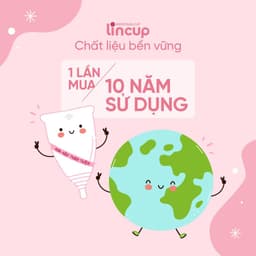 Thumbnail Combo Cốc nguyệt san Lincup 3 size kèm 2 dung dịch vệ sinh rửa cốc Lincare Rose (50ml x2) 2