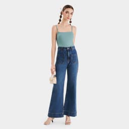 Thumbnail Áo thun ôm nữ MARC FASHION 2 dây cơ bản CBVH051622 2