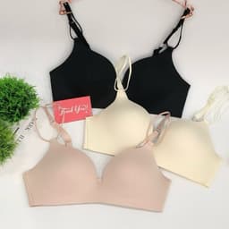 Thumbnail Áo ngực không gọng nữ VICCI mút đúc dày 3cm không đường may nâng đẩy ngực cao cấp AV.240 nhiều màu 4