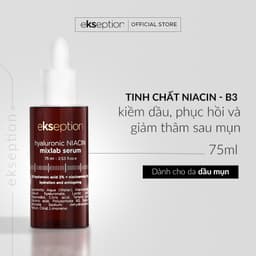 Thumbnail Serum HA + 5% B3 sáng da, mờ thâm mụn Ekseption Hyaluronic Niacin 75ml 1