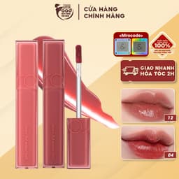 Thumbnail [MUTERAL NUDE] Son Tint Bóng, Siêu Lì Cho Đôi Môi Căng Mọng Hàn Quốc Romand Dewyful Water Tint 5g 1