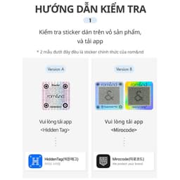 Thumbnail [Be OVEEER Shade] Son Kem Siêu Lì, Lên Màu Chuẩn, Mịn Môi Hàn Quốc Romand Blur Fudge Tint 5g 4