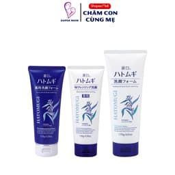 Thumbnail Sữa rửa mặt chiết xuất Ý Dĩ Hatomugi Cleansing Facial Foam dưỡng ẩm dưỡng trắng da Nhật Bản 130g, 170g 1