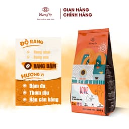 Thumbnail Cà Phê Nguyên Chất Love Coffee 500g thơm dịu, vị đậm, hậu cân bằng, Phương Vy Coffee 3
