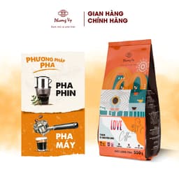 Thumbnail Cà Phê Nguyên Chất Love Coffee 500g thơm dịu, vị đậm, hậu cân bằng, Phương Vy Coffee 4