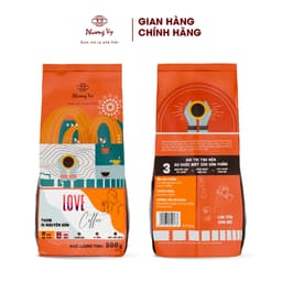 Thumbnail Cà Phê Nguyên Chất Love Coffee 500g thơm dịu, vị đậm, hậu cân bằng, Phương Vy Coffee 2