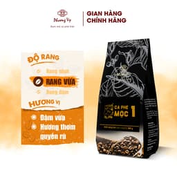 Thumbnail Cà Phê Nguyên Chất Mộc 1 500g đậm vừa, hương thơm quyến rũ, Phương Vy Coffee 2