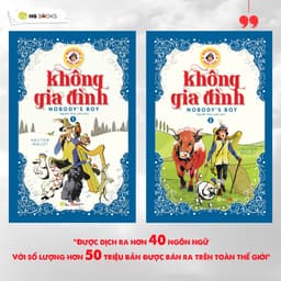 Thumbnail Combo 2 Cuốn Sách Không Gia Đình - Truyện Song Ngữ Kinh Điển Có Note Từ Vựng Và File Nghe - HG Books 2