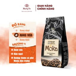 Thumbnail Cà Phê Truyền Thống Moka 500g vị đậm vừa, hương thơm nồng nàn, Phương Vy Coffee 2
