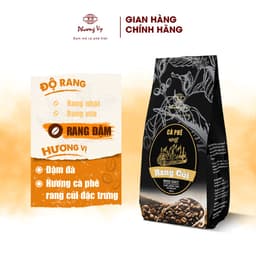Thumbnail Cà Phê Nguyên Chất Rang Củi 500g, công thức rang đặc biệt, hương vị đậm đà, Phương Vy Coffee 2
