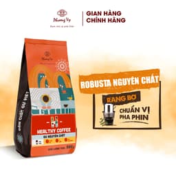 Thumbnail Cà Phê Nguyên Chất Healthy Coffee 500g vị đậm, thơm dịu, Phương Vy Coffee 1
