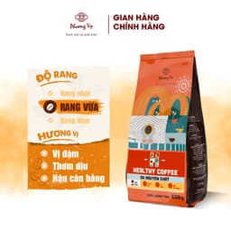 Thumbnail Cà Phê Nguyên Chất Healthy Coffee 500g vị đậm, thơm dịu, Phương Vy Coffee 3